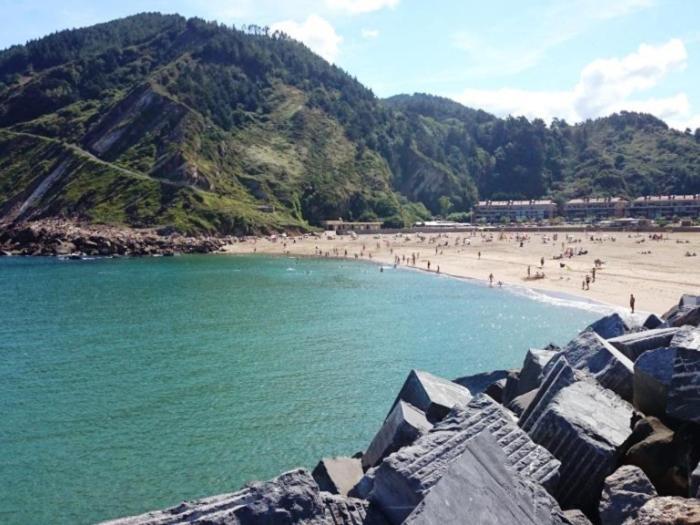 San Sebastian Orio Apartment On The Beach Garage Exteriör bild